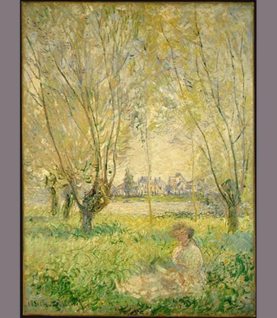 Claude Monet Woman under the Willows